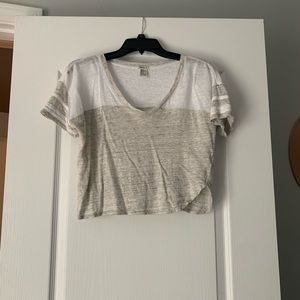 Crop-ish Top Tee